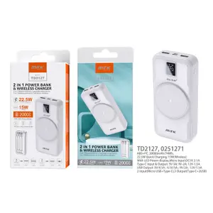 Power Bank et chargeur sans fil M.TK