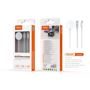 Câble Type C avec chargeur magnétique 2en 1-1 M.TK Apple Watch