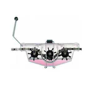 Chain cleaner with nylon brushes M-Wave image-1