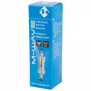 Waterproof aluminum bottom bracket M-Wave BSA image-1