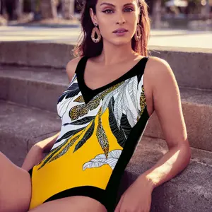 Traje de baño de una pieza para mujer Rosa Faia odette image-0