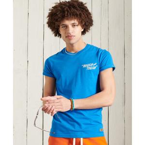 Leichtes T-Shirt mit Muster Superdry Workwear image-1