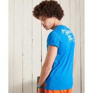 Leichtes T-Shirt mit Muster Superdry Workwear image-3
