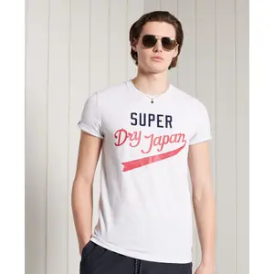 Camiseta ligera con estampado Superdry Collegiate image-0