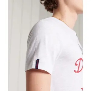 Camiseta ligera con estampado Superdry Collegiate image-3