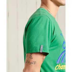 Camiseta ligera con estampado Superdry Collegiate image-2