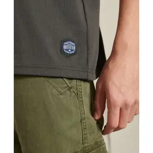 Gerades T-Shirt mit Muster Superdry Frontier image-3