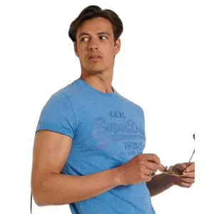 Leichtes Ton-in-Ton-T-Shirt Superdry Vintage Logo image-2