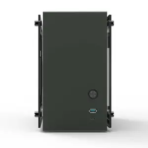 Case PC mini tower con pannelli in vetro Mini Zalman ITX M2 image-4