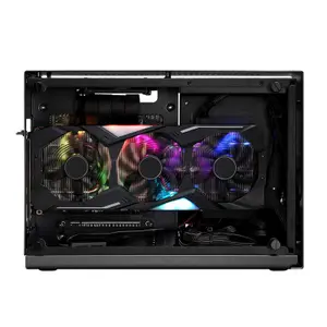 Mini tower PC case with glass panels Zalman ITX M2 image-5