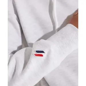 Sudadera con capucha y logotipo aplicado de estilo deportivo Superdry image-2