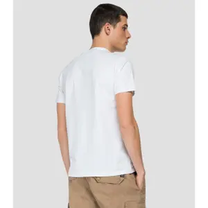 Bedrucktes T-Shirt mit Rundhalsausschnitt Replay image-2