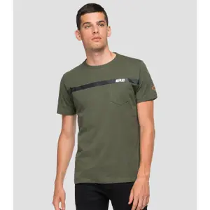 Printed crew neck t-shirt Replay image-0