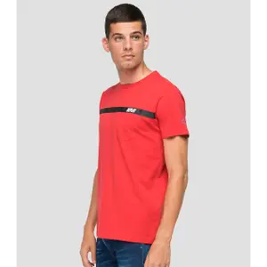 Printed crew neck t-shirt Replay image-1