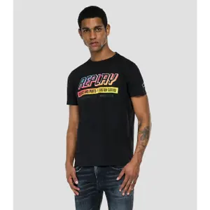 Bedrucktes T-shirt Replay the motorcycle enthusiast image-0