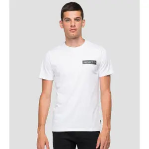 Jersey T-shirt with print Replay image-0