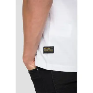 Jersey T-shirt with print Replay image-4