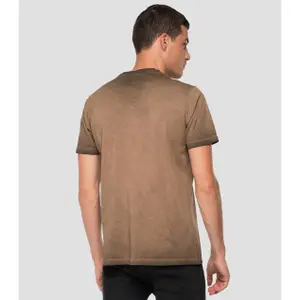 Jersey-T-Shirt mit Aufdruck Replay image-1