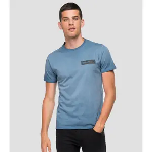 Jersey-T-Shirt mit Aufdruck Replay image-0