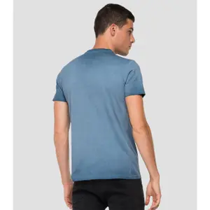 Jersey-T-Shirt mit Aufdruck Replay image-1