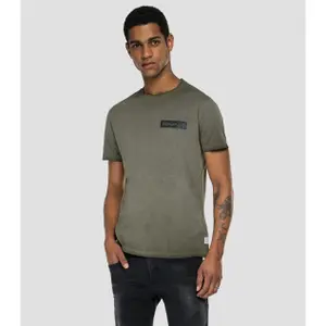 Jersey T-shirt with print Replay image-0