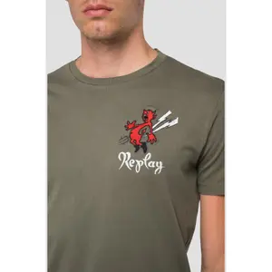 Printed T-shirt Replay satans' little image-3