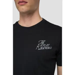 Printed T-shirt Replay rebels image-3