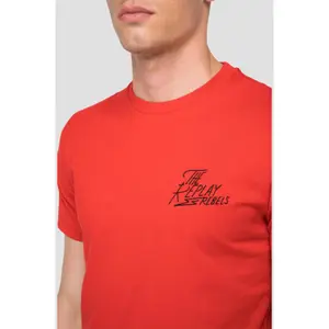 Printed T-shirt Replay rebels image-3