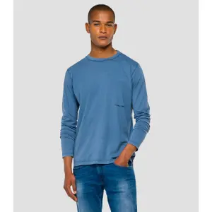 Langarm-T-Shirt aus Bio-Baumwolle Replay image-0