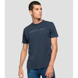 T-Shirt aus Bio-Baumwoll-Jersey Replay image-0