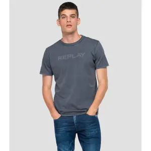Organic cotton jersey T-shirt Replay image-0
