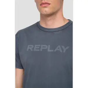 Organic cotton jersey T-shirt Replay image-4