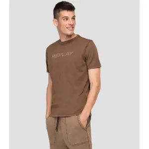 T-Shirt aus Bio-Baumwoll-Jersey Replay image-1