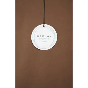 T-Shirt aus Bio-Baumwoll-Jersey Replay image-3