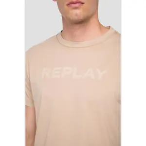 T-Shirt aus Bio-Baumwoll-Jersey Replay image-4