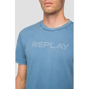 Organic cotton jersey T-shirt Replay image-4