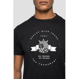 T-Shirt mit Rundhalsausschnitt Replay 1988 image-3
