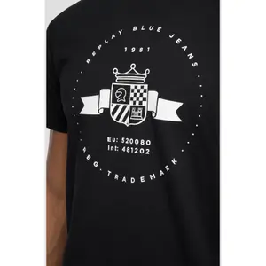 T-Shirt mit Rundhalsausschnitt Replay 1988 image-4