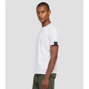 T-Shirt aus Baumwolle im Rohschnitt Replay image-2