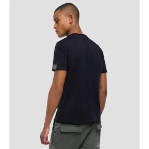 T-Shirt aus Baumwolle im Rohschnitt Replay image-1