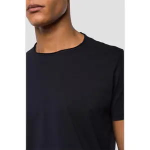 T-Shirt aus Baumwolle im Rohschnitt Replay image-3