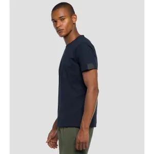 T-Shirt aus Baumwolle im Rohschnitt Replay image-2