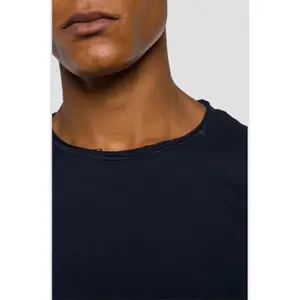 T-Shirt aus Baumwolle im Rohschnitt Replay image-3