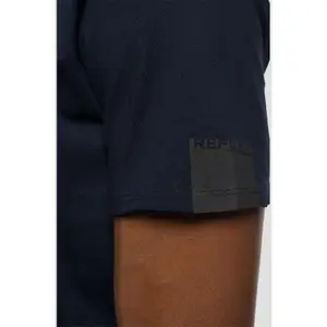 T-Shirt aus Baumwolle im Rohschnitt Replay image-4