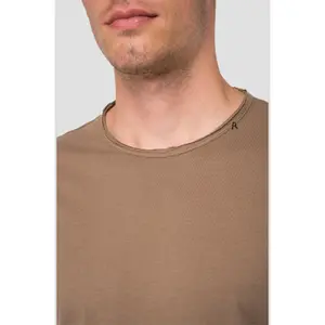 Cotton raw cut t-shirt Replay image-3