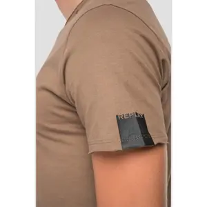 Cotton raw cut t-shirt Replay image-4