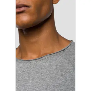 Cotton raw cut t-shirt Replay image-3