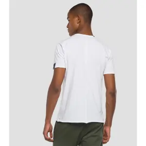 T-Shirt mit V-Ausschnitt im Rohschnitt Replay image-2