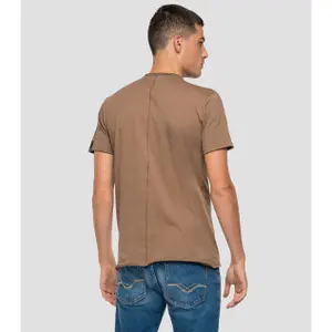 V-neck raw cut T-shirt Replay image-1