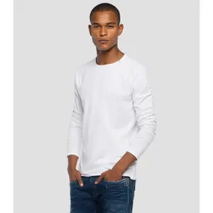 Langärmeliges T-Shirt im Rohschnitt Replay image-0